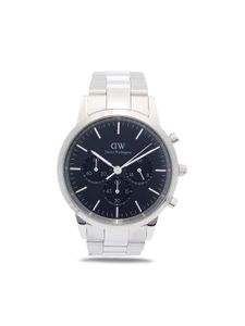 Daniel Wellington montre Iconic Link Chronograph 42 mm - Noir