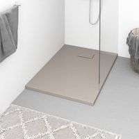 VidaXL Douchebak 100x70 cm smc bruin