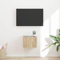TV Wandkast Sonoma 60 x 31 x 29.5 cm Bewerkt hout