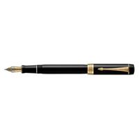 Vulpen parker duofold classic 18k gt m zwart