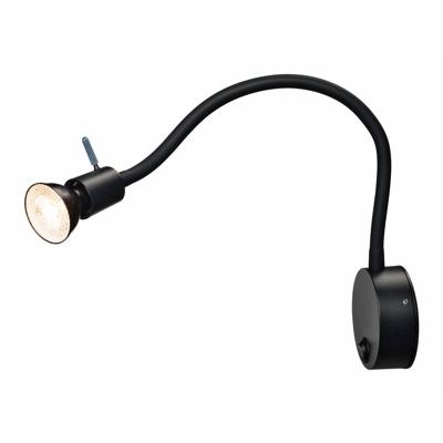 SLV Flexibele leeslampDio Flex zwart - 1002608