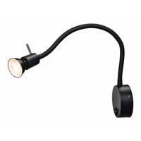 SLV Flexibele leeslampDio Flex zwart - 1002608