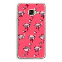 Flamingo: Samsung A3 (2017) Transparant Hoesje Flamingo: Samsung A3 (2017) Transparant Hoesje
