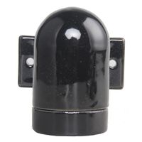 Wandarmatuur opbouw Waly zwart E27 fitting Perluci