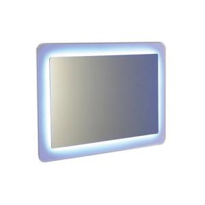 Badkamerspiegel Sapho Lorde 90x60 cm LED met Omlijsting Wit Sapho