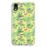 Flamingo party: iPhone XR Volledig Geprint Hoesje