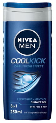 Nivea Men Cool Kick Shower Gel