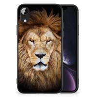 Apple iPhone XR Dierenprint Telefoonhoesje Leeuw Apple iPhone XR Dierenprint Telefoonhoesje Leeuw