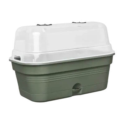 Elho green basics grow tray all-in-1 leaf green 39