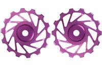 Novaride - Keramische Derailleur Wieltjes MTB 14T Paars - thumbnail