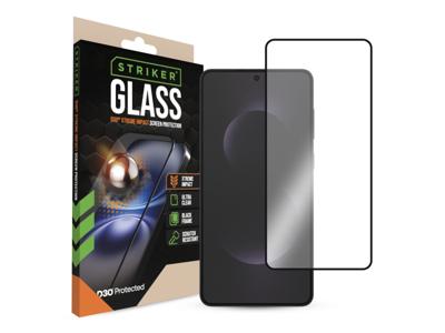 Striker Striker D3O Xtreme Impact Glass Screen Protector - Black Frame - Samsung Galaxy S25 Edge 5G