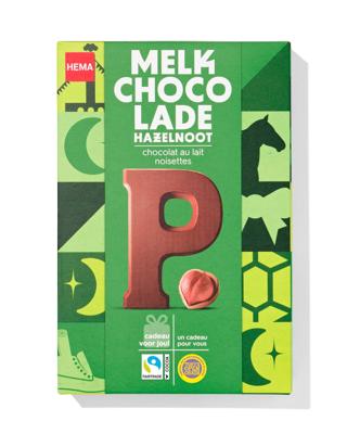 051 Chocoladeletter Melk Hazelnoot P 140g