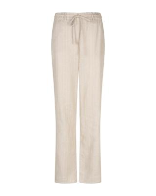 Red Button Claudette Linen/visco Pinstripe L33 Srb4915 Broek Pebble-l33
