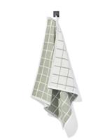 HEMA Keukendoek 50x50cm Katoen Ruiten (groen)