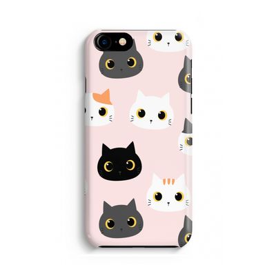 Katten: iPhone 8 Volledig Geprint Hoesje