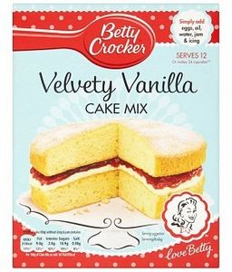 Betty Crocker Betty Crocker - Velvety Vanilla Cake Mix