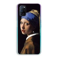 The Pearl Earring: Oppo A52 Transparant Hoesje The Pearl Earring: Oppo A52 Transparant Hoesje