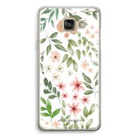 Botanical sweet flower heaven: Samsung Galaxy A5 (2016) Transparant Hoesje