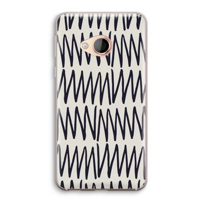 Marrakech Zigzag: HTC U Play Transparant Hoesje