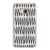 Marrakech Zigzag: HTC U Play Transparant Hoesje