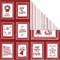Vivi Gade Design papier, lijsten met tekst en doodles, vel 30,5x30,5 cm, 180 gr, 5 vel/ 1 doos