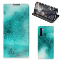 Bookcase OnePlus Nord Painting Blue