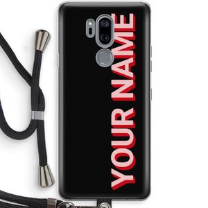 Namecase: LG G7 Thinq Transparant Hoesje met koord