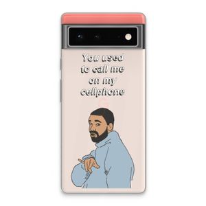 Hotline bling: Google Pixel 6 Transparant Hoesje