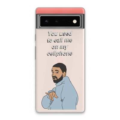 Hotline bling: Google Pixel 6 Transparant Hoesje