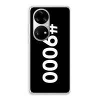 #9000: Huawei P50 Pro Transparant Hoesje