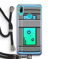 Chug Bottle: Huawei P Smart (2019) Transparant Hoesje met koord
