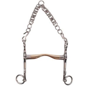 Harrys Horse Optimum GB dressuurstang zilver maat:12,5