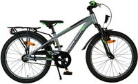 Volare cross kinderfiets - jongens - 20 inch - donker grijs