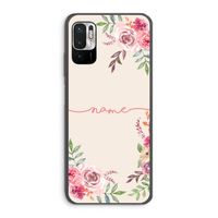Rozen: Xiaomi Redmi Note 10 5G Transparant Hoesje