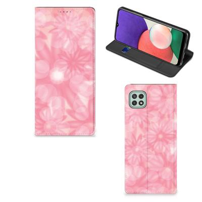 Samsung Galaxy A22 5G Smart Cover Spring Flowers