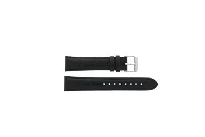 Horlogeband Tommy Hilfiger 679301098 / TH-92-3-14-0828 Leder Zwart 18mm