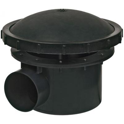 Professionele beluchte bodemdrain 110mm met VDL 32mm lijm aansluiting