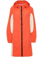 JW Anderson parka colour block à logo brodé - Rouge