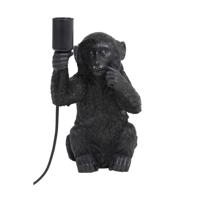 Light & Living - Tafellamp MONKEY - 20x19.5x34cm - Zwart - thumbnail