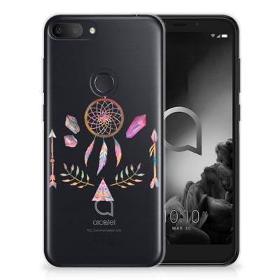 Alcatel 1S (2019) Telefoonhoesje met Naam Boho Dreamcatcher