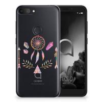Alcatel 1S (2019) Telefoonhoesje met Naam Boho Dreamcatcher