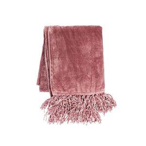 Plaid - Fluffy - Koraal