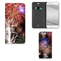Huawei P10 Plus Hippe | Standcase | Vuurwerk