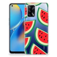 OPPO A74 4G Siliconen Case Watermelons