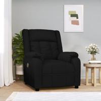 Massagestoel stof zwart