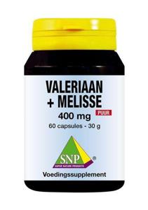 Valeriaan melisse 400 mg puur