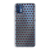 Hartjes: Motorola Moto G9 Plus Transparant Hoesje