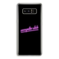 Vice Black: Samsung Galaxy Note 8 Transparant Hoesje