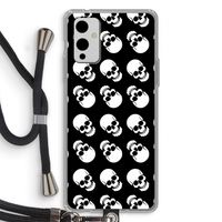 Musketon Skulls: OnePlus 9 Transparant Hoesje met koord