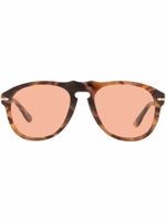 Persol x JW Anderson lunettes de soleil à monture aviateur - Rose